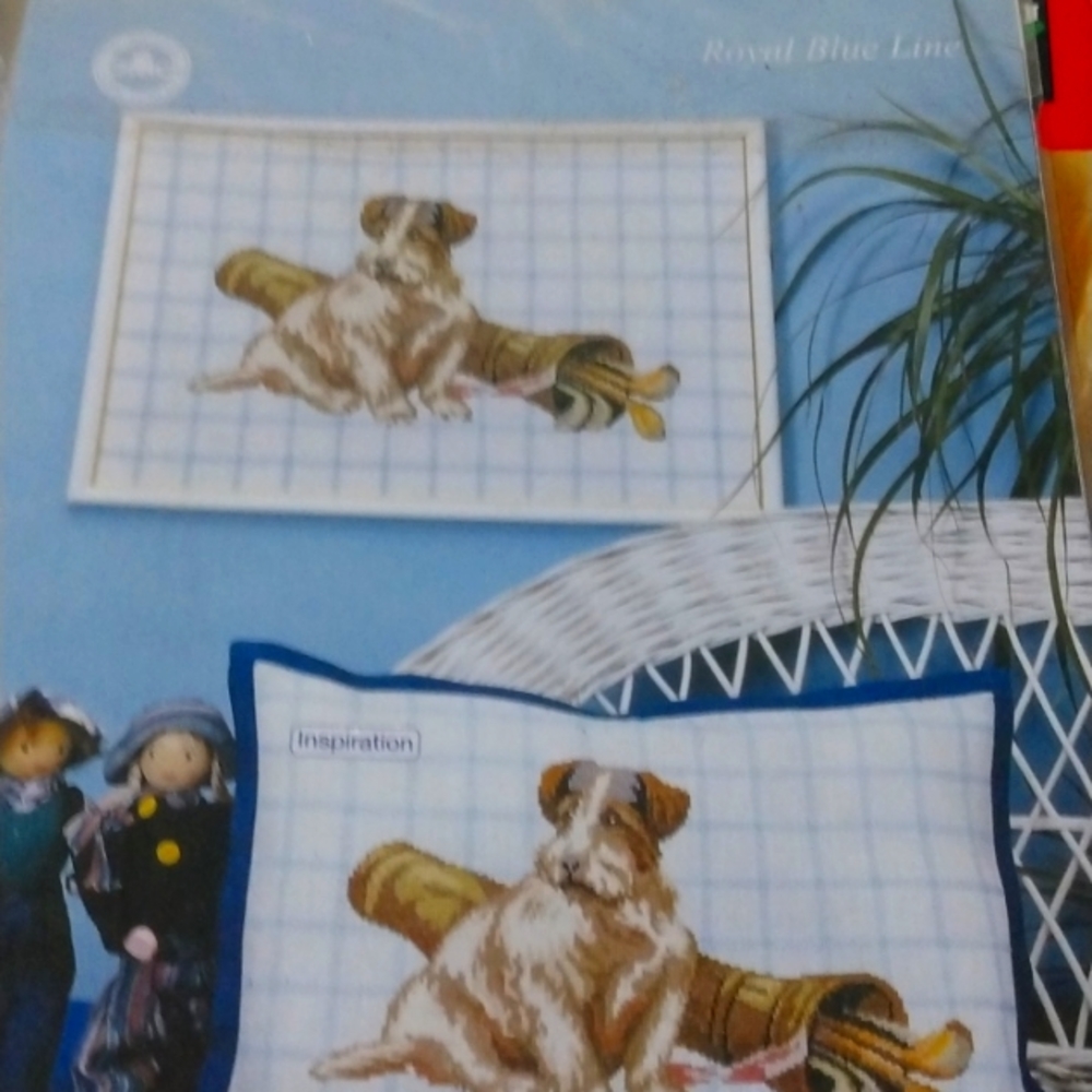 Cross stitch patterns: Royal Blue Line